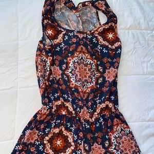 Rue 21, patterned romper, Medium